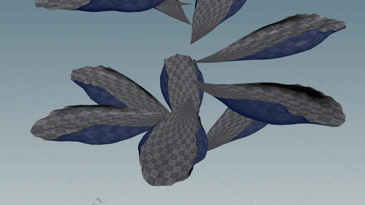 Vellum solve — bouncy bouncy flowers