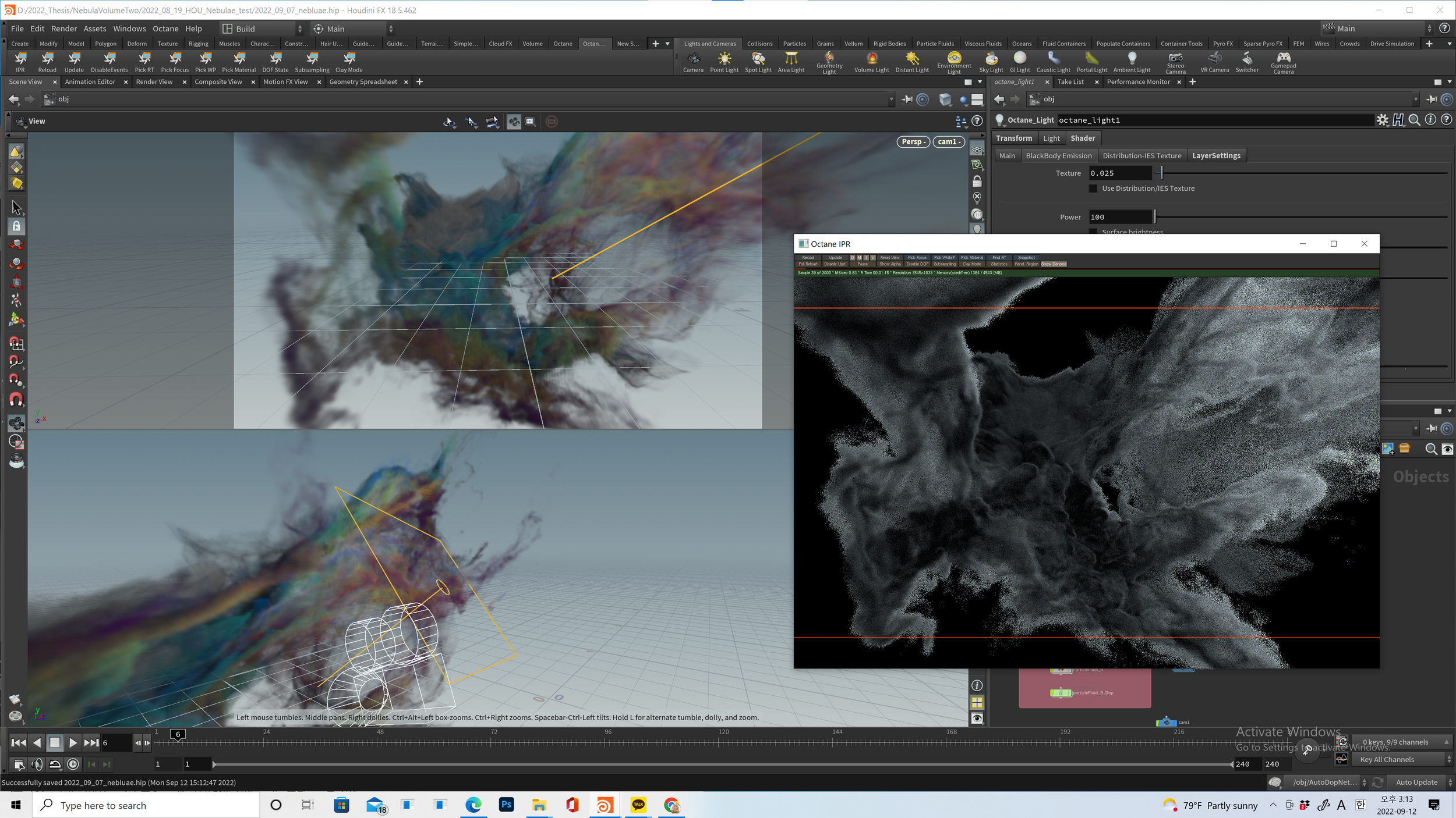 Particle test